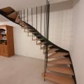 Escalier suspendu intérieur