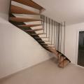 Escalier suspendu intérieur